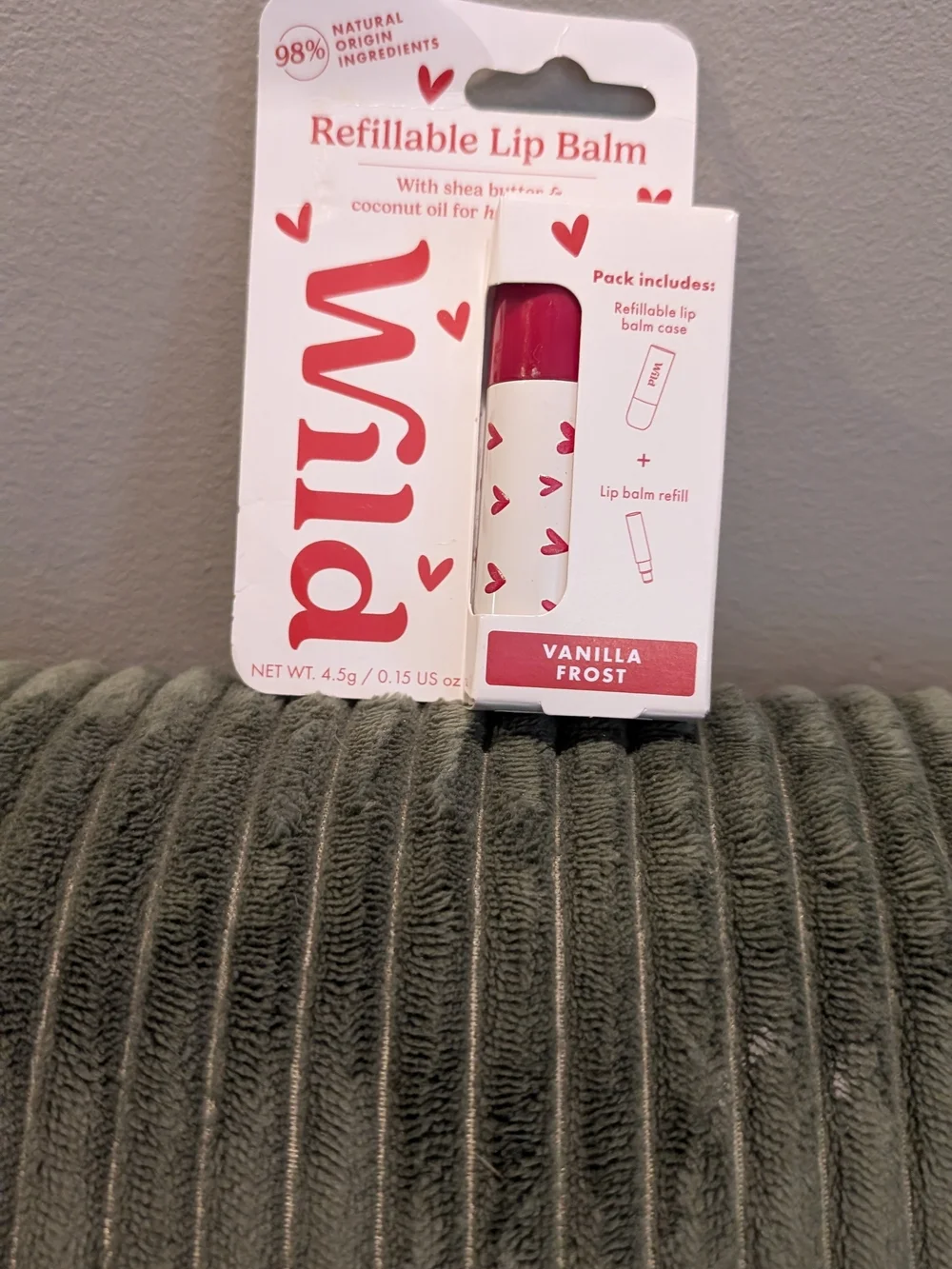 🦋 New Wild Vanilla Frost Refillable Lip Balm